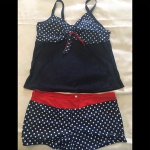 NWT never worn XL Tankini w/ boy shorts